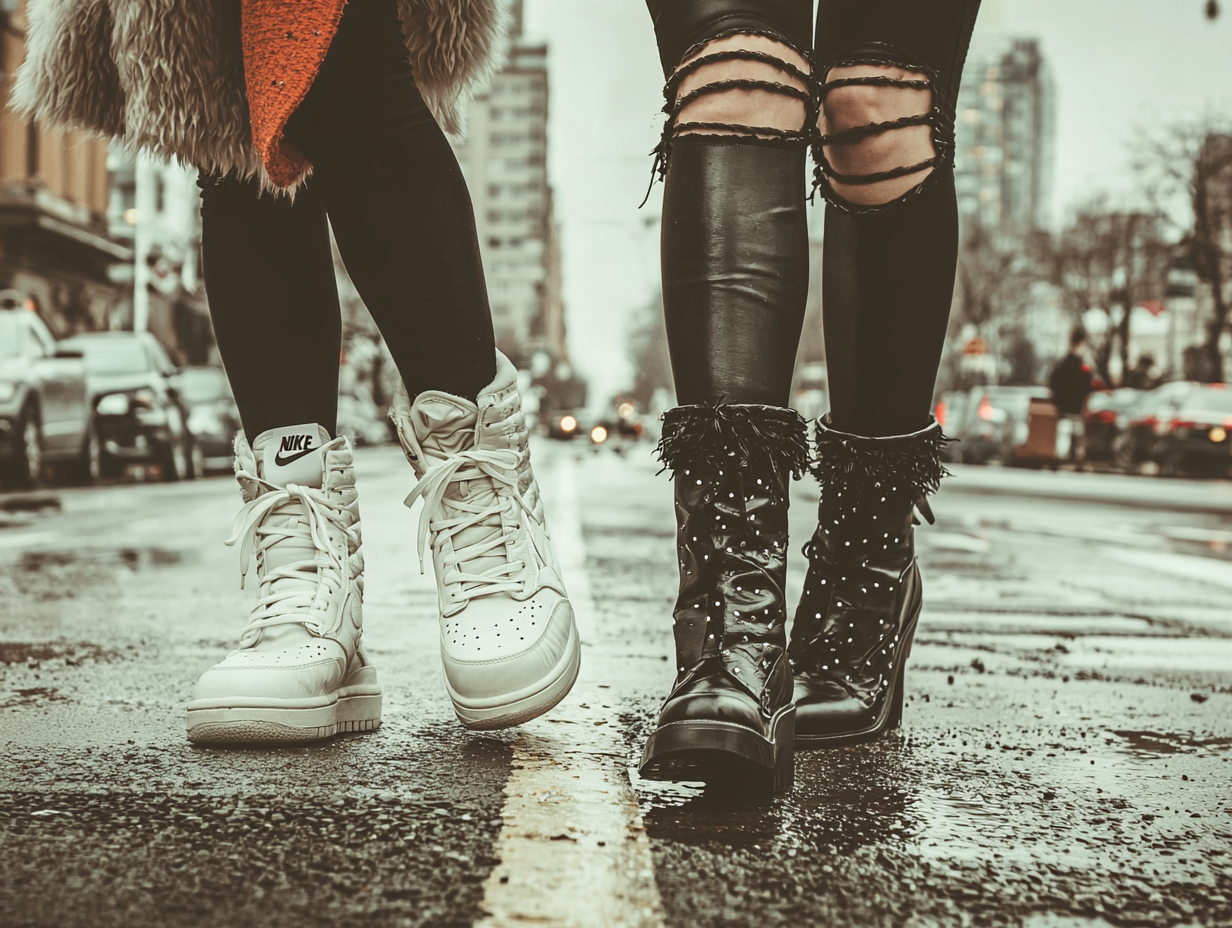 Ocieplane buty sportowe kontra botki – co wybrać do casualowej stylizacji?